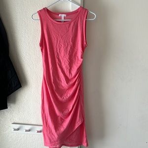 Leith pink bodycon dress
